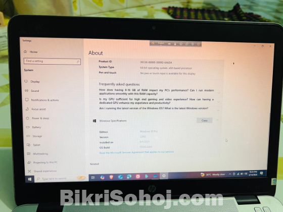 Hp Ellietbook 840 G3